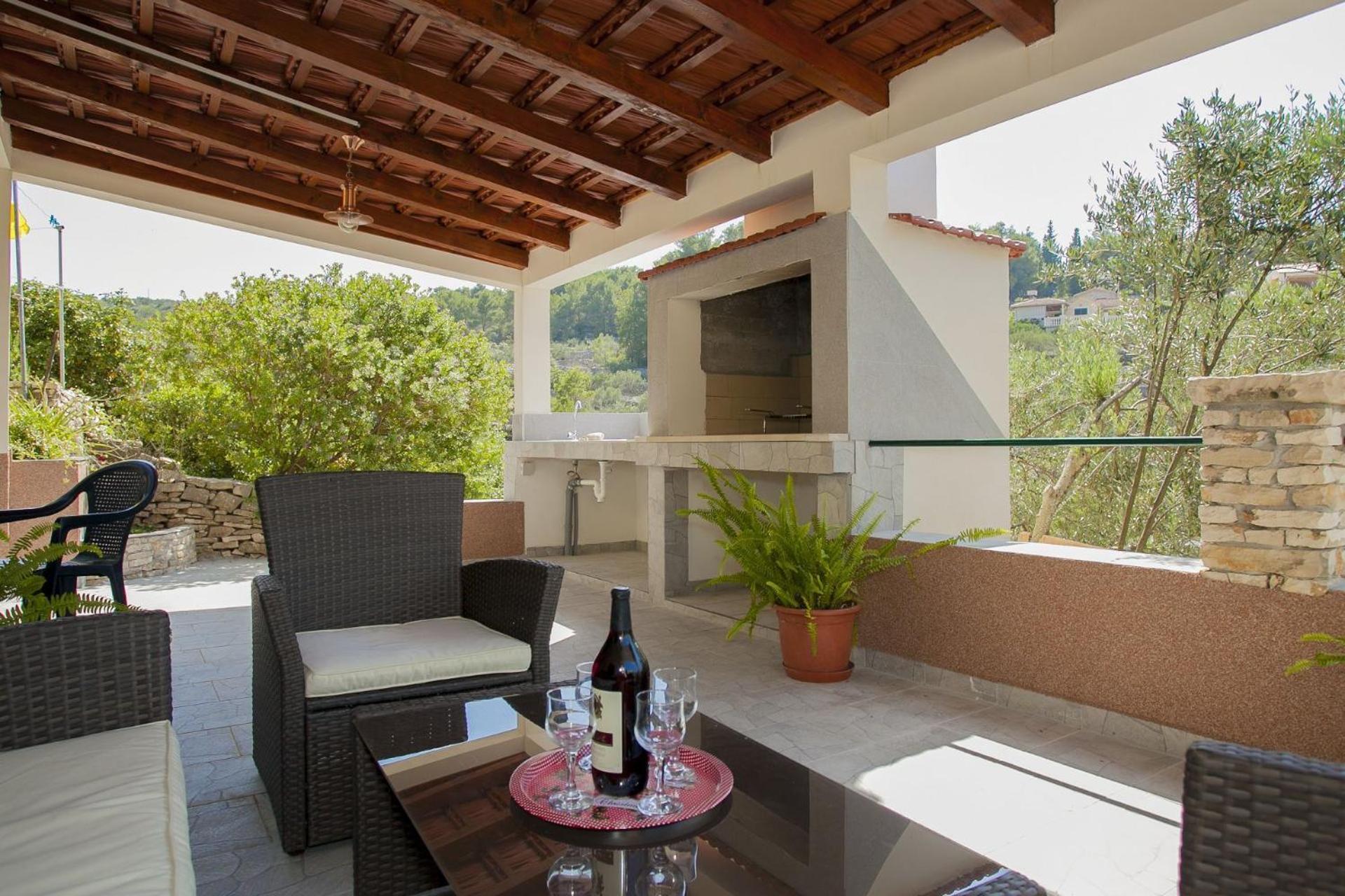 House Villa Bistrana Vela Luka Bagian luar foto
